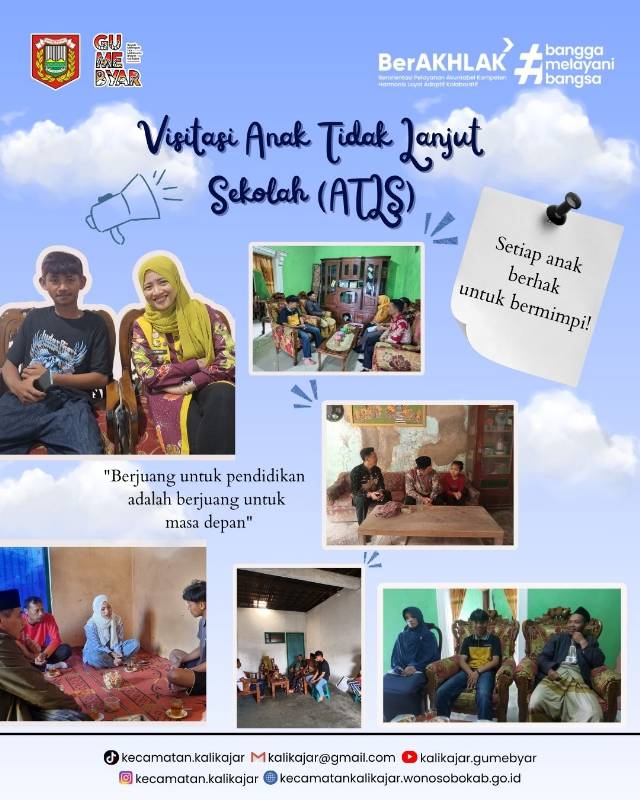 Kecamatan Kalikajar Lakukan Visitasi Anak Tidak Lanjut Sekolah, Wujud Kepedulian Nyata untuk Pendidikan Anak